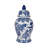 Ceramic Chinoiserie Ginger Jar with Lid-734444204
