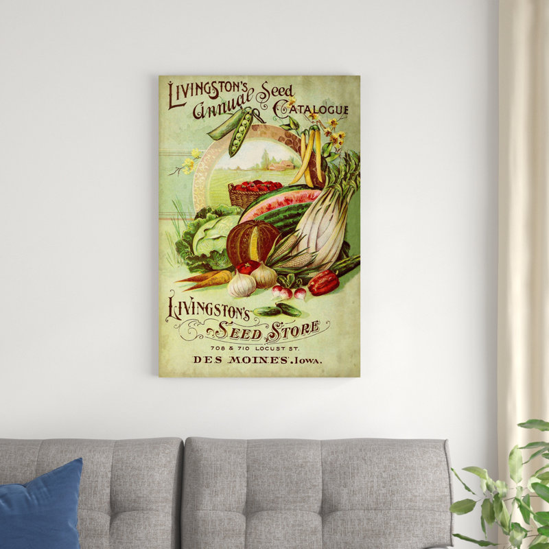 " Antique Seed Packets VII ", 36" H x 24" W