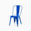 Ensemble de 2 chaises de salle à manger en métal ultrabrillant de 18 pouces de hauteur-1293422198-1293422153