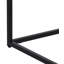 Elenna Glass Top Frame End Table