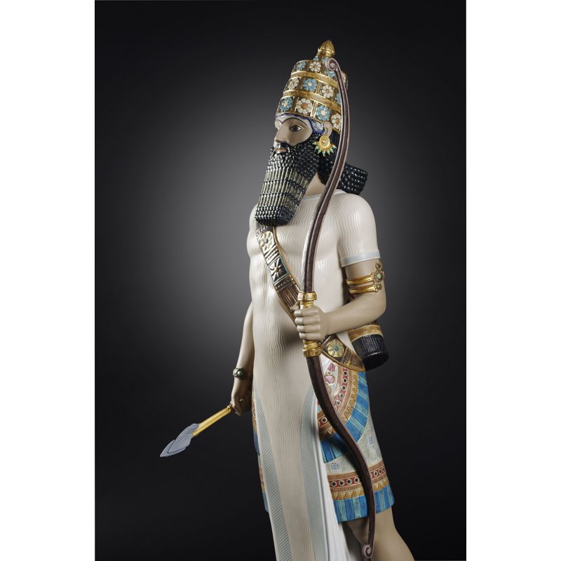Statue archer assyrienne