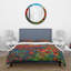Blossoming Poppy Fields with Distant Tree - Ensemble de housse de couette traditionnel - Microfibre de polyester-66392744