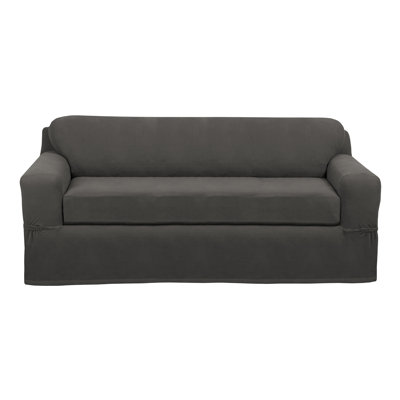 Ultra-Soft Stretch Box Cushion Sofa Slipcover