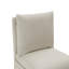 Chaise d'appoint rembourrée à roulettes Alayaa-99840924