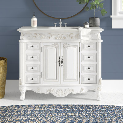 Ensemble de meuble-lavabo simple de 42 po Aurillac