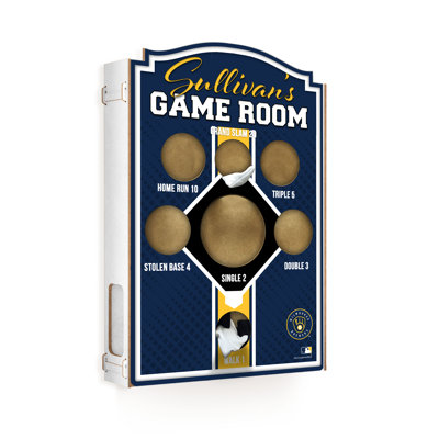 Personalized Brightline Bean Bag Toss