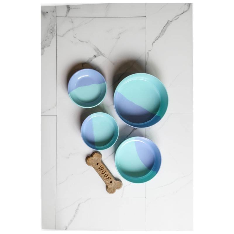 Bol pour animaux Maxen, Bleu / vert