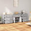 Tidioute 33 Cm Wide 7 Drawer Sideboard-1867948521