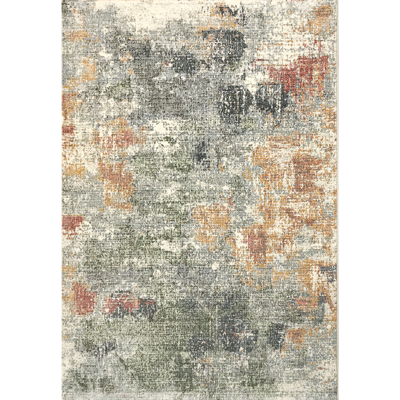 Darlenatta Abstract Indoor Rug, Rectangle 2' x 3'11"