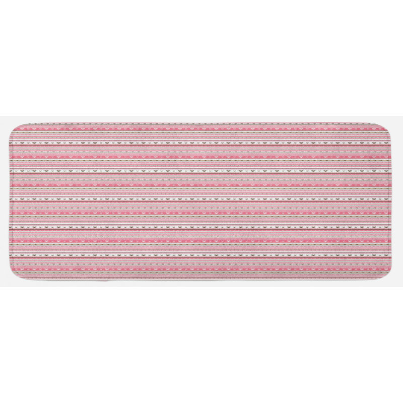 Tapis de cuisine romantique