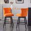  Tabouret de bar pivotant à 360 ° de hauteur 30,7 po Velvet-1188920952