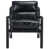Black Faux Leather selected