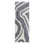 Dashing Away Abstract Area Rug in Ivory/Concrete Gray-1059534312