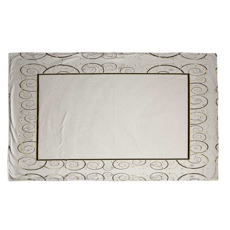Couverture à cadre tourbillonnant, 65 po x 80 po