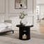 Table basse l 23,6 po avec rangement, table de salon Mid-Century moderne-1647402134-1647402132