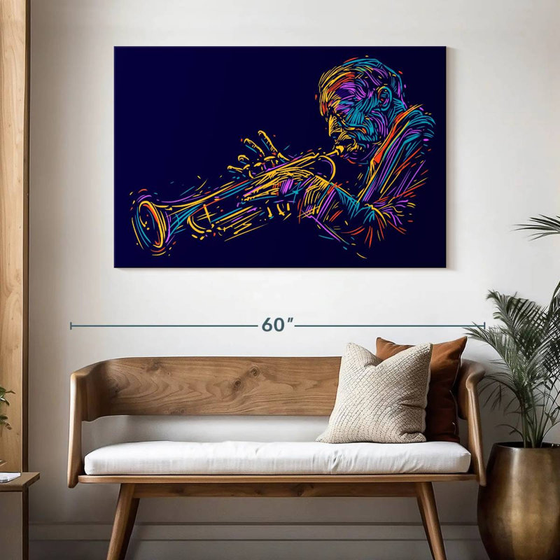 Abarca Trumpet Performance, 32" H x 48" W