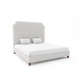 Caldwell Custom Upholstered Bed with 9" Rails