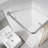 36" Shower Rod with Ceiling Support, Metal Shower Curtain Rod, Chrome Plated Finish-122663236