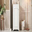 Meuble-lavabo en chêne durable avec lavabo à poser en résine, parfait pour les salles de bain modernes et fonctionnelles-118401240