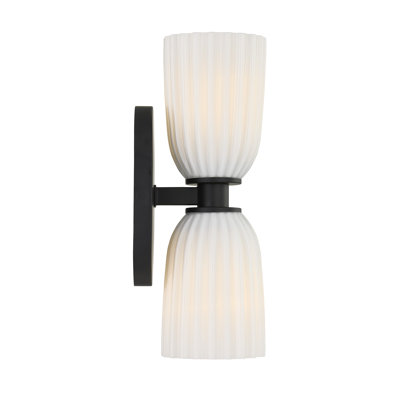 4-Light Chandelier in Warm Brass