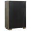 Commode de chambre à 5 tiroirs Carlwirt Chêne taupe-2048402286