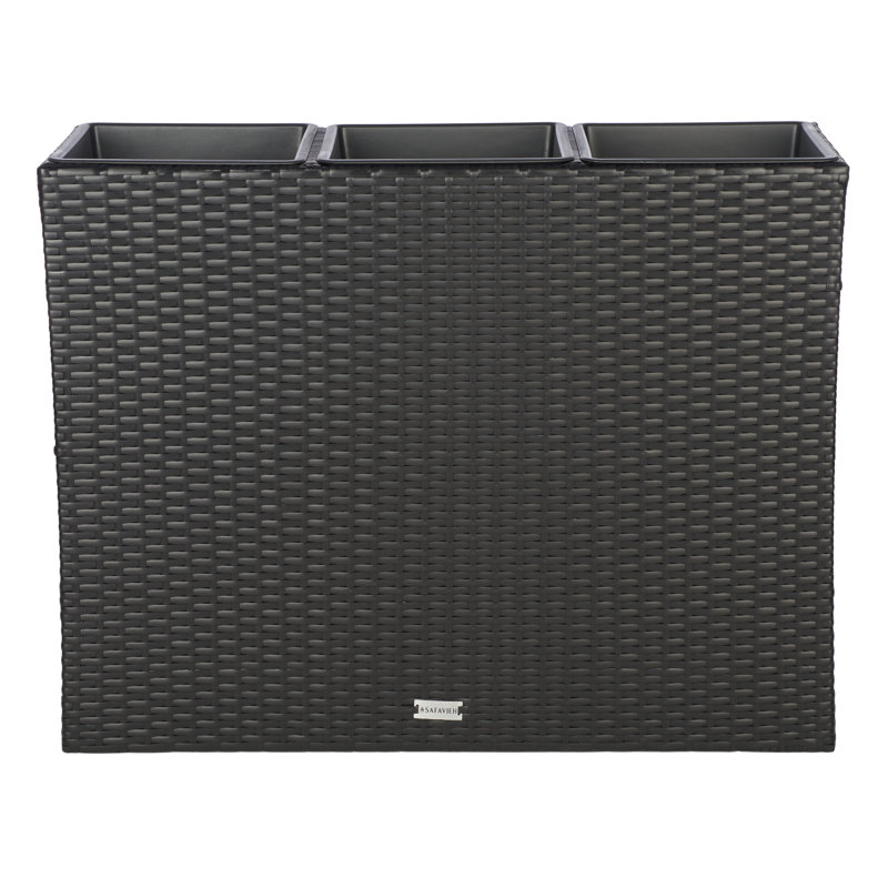 Rita Planter Box, Black