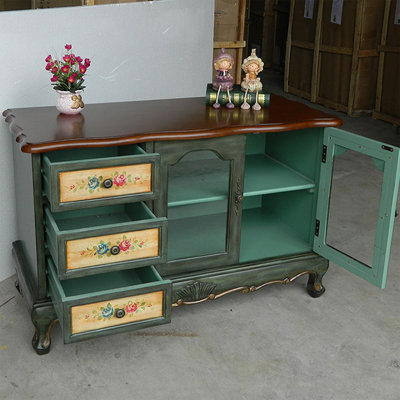 Dark Walnut Solid + Manufactured Wood Sideboard
