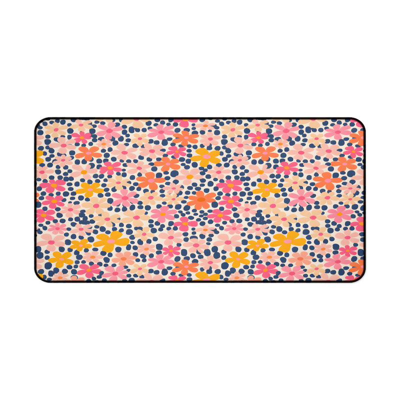 Polyester Desk Pad, 14.4x12.1