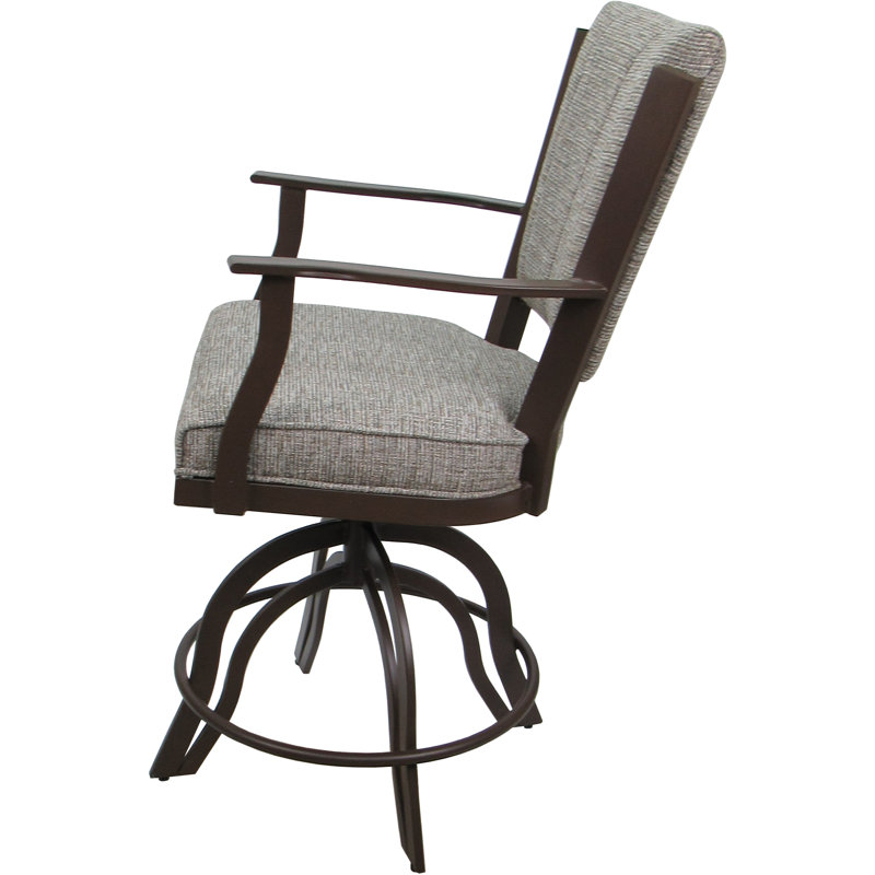 Cirri Jetty Juin, Mélange de polyester gris / cadre brun