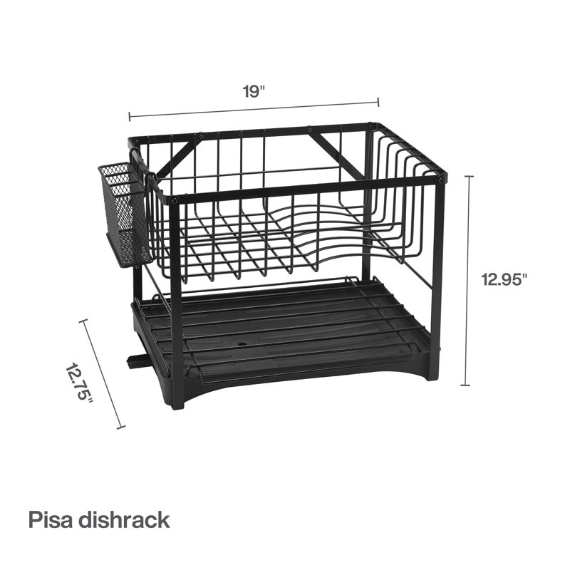 Gourmet Basics by Mikasa Pisa Two-Tier Dish Rack