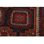 Tapis bleu unique de 3 pi 6 po x 6 pi 7 po