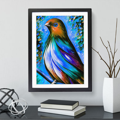 Beautiful Bird No.4 - Single Picture Frame Painting