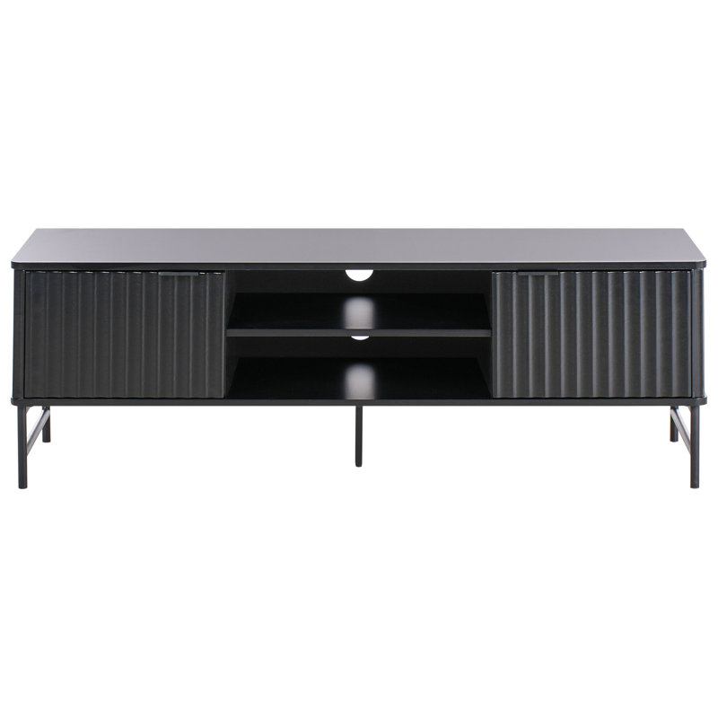 TV Stand GLASTONBURY, Black