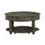 Table basse ronde à 1 tiroir avec roulettes Colchester-2065037634