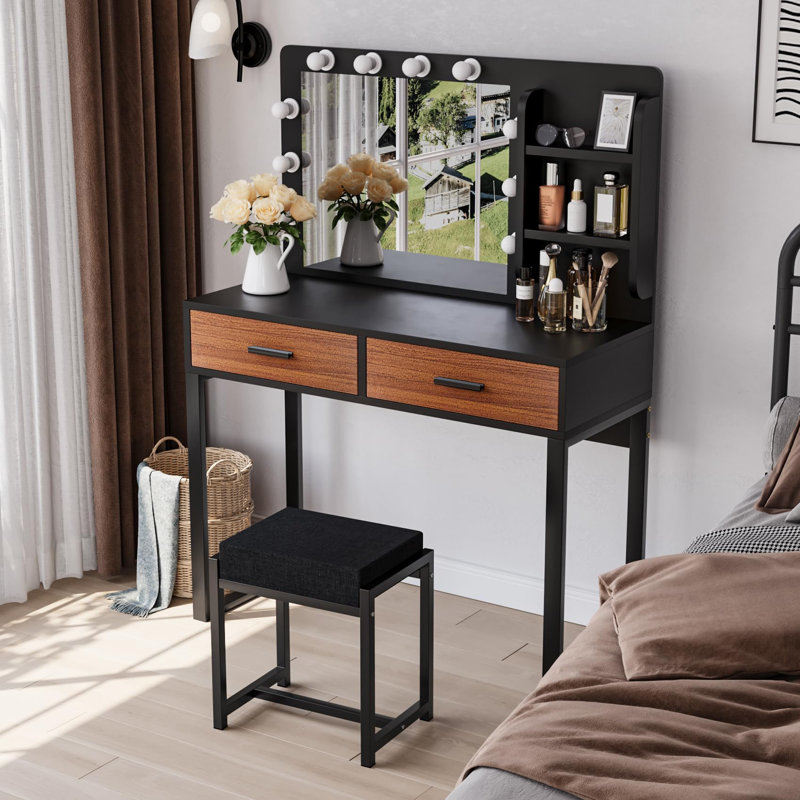 Coiffeuse Salita, Brun