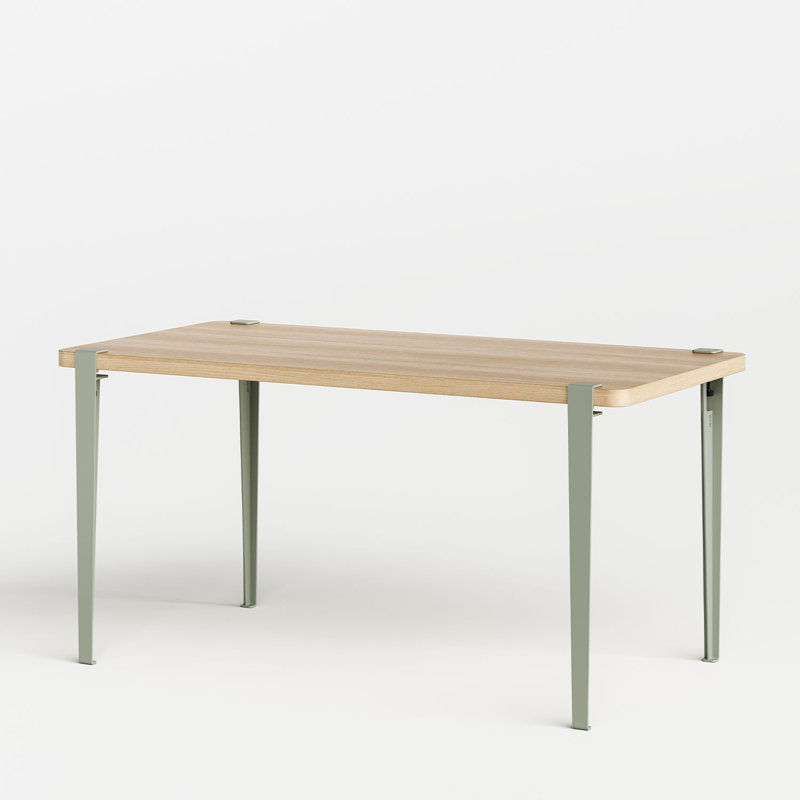 Tiptoe Dining Table, Eucalyptus Grey, 59.1"W x 29.5"D