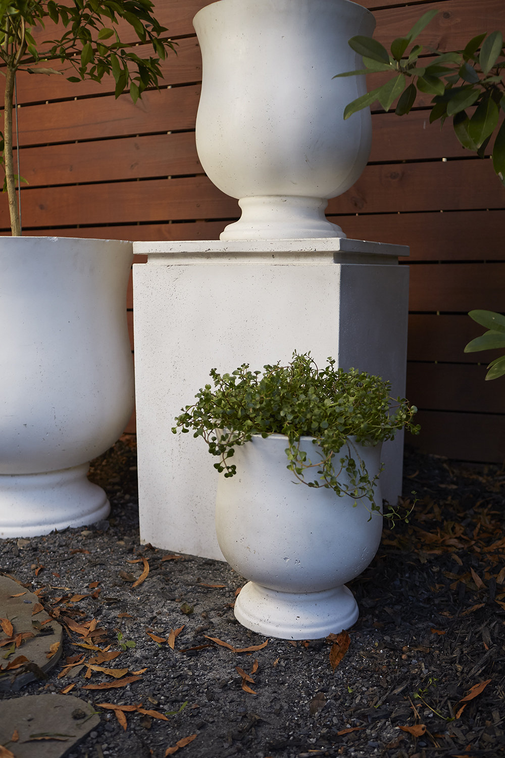 Handmade Urn Planter, 14.75" H x 12.5" W x 12.5" D
