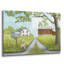  «Waiting For The Mailman» par Tanya Nyp, art mural en verre acrylique, 36 po x 24 po-944606471