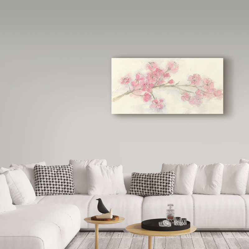 " Cherry Blossom I " by Chris Paschke, 10" H x 19" W x 2" D