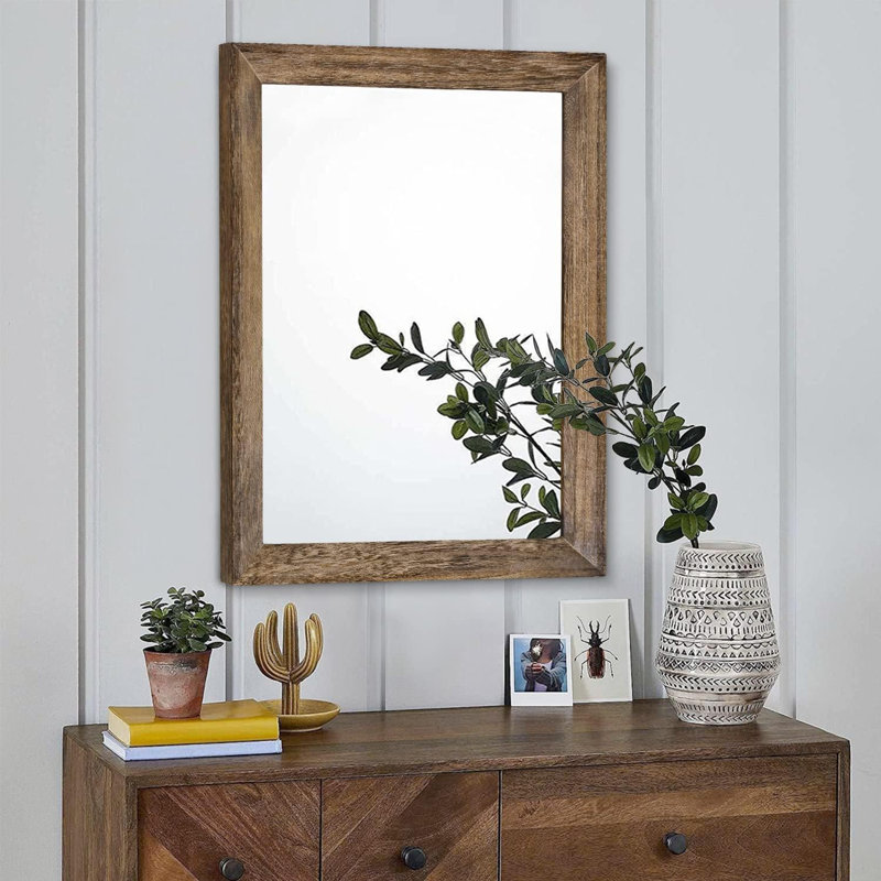 Rectangle Mirror, Gold