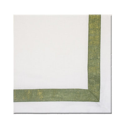 Shimmer New Border Linen Napkin