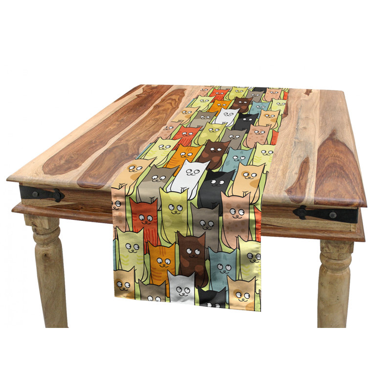 Geometric Table Runner, 90" x 16"