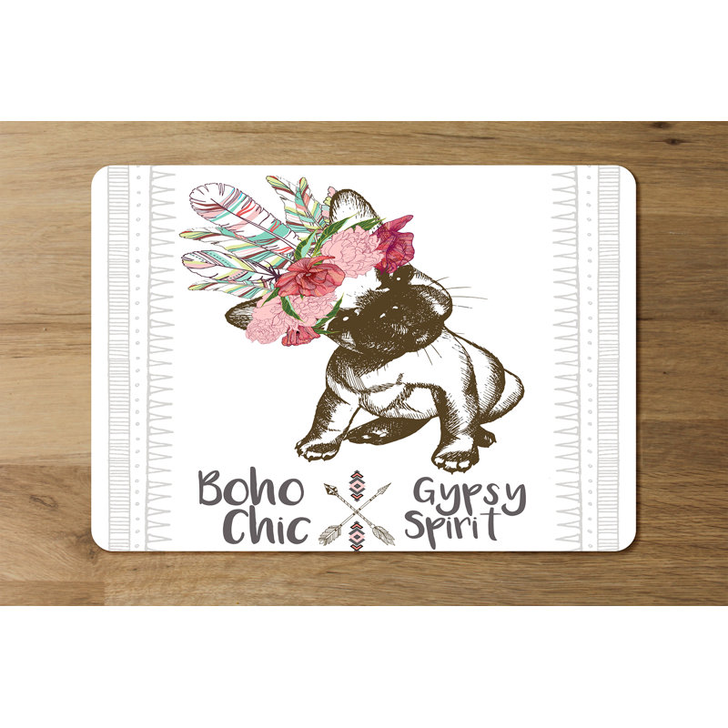 Christopher No Pattern Rectangle Placemat