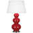 Ruby Red/Antique Silver