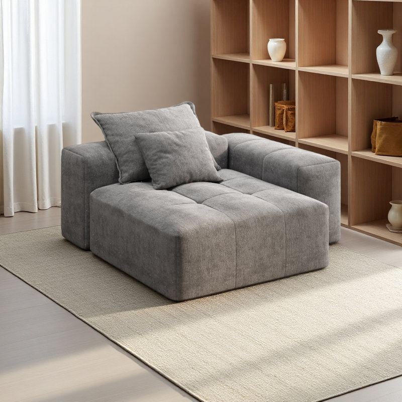Canapé modulaire surdimensionné Modern, Gris