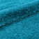 Feather Soft Modern Solid Shag Blue Area Rug