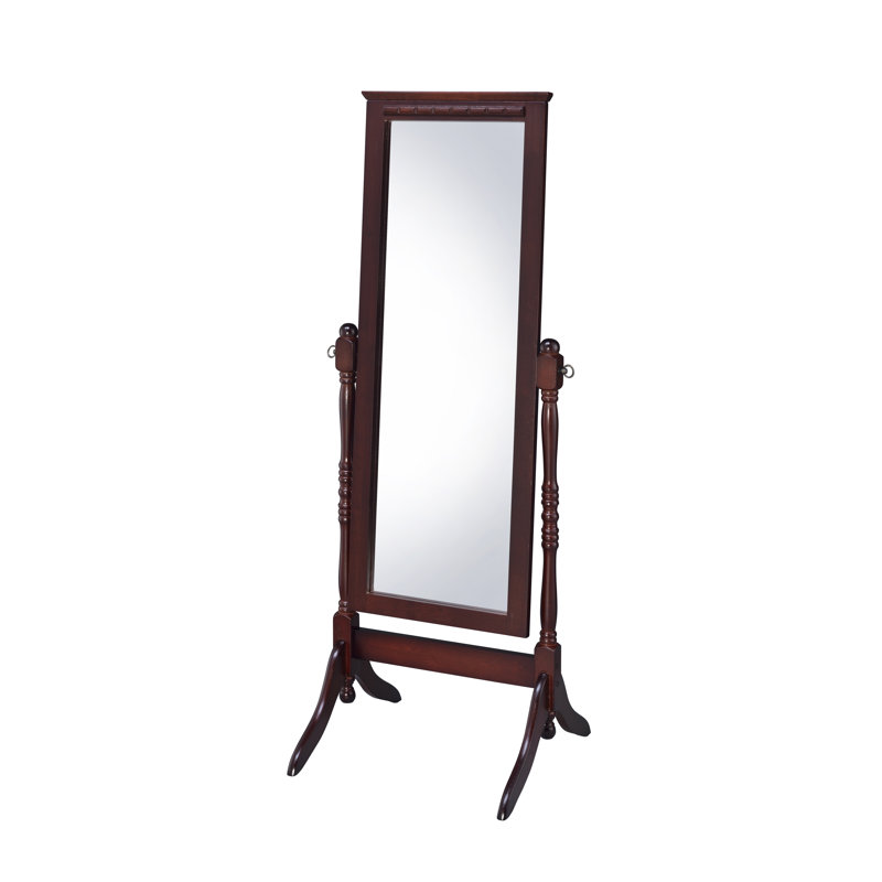 Cassel Engineered Wood Floor Mirror