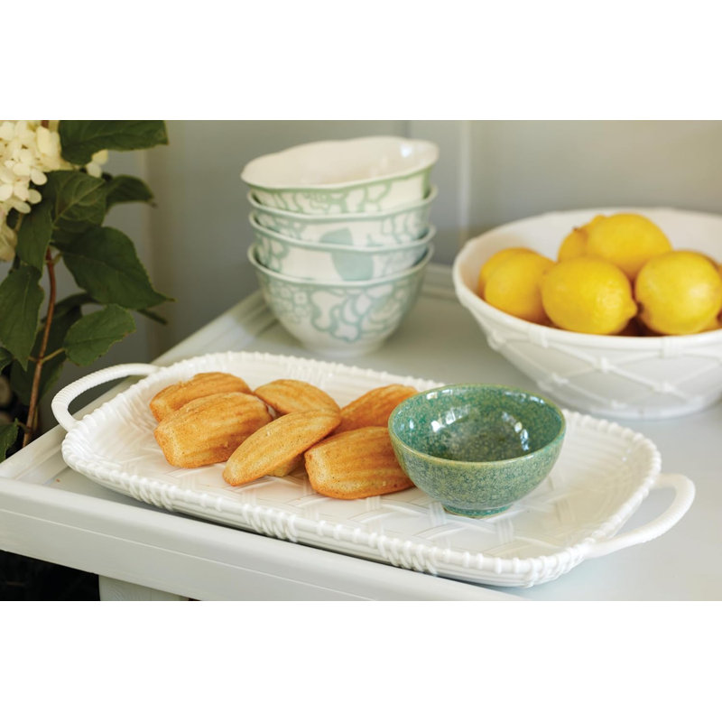 Wicker Creek Handled Tray