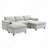 Modular Sectional Sofa With Storage Pockets, U Shaped Couch Set With Pillows, Comfy Sofa-255242225