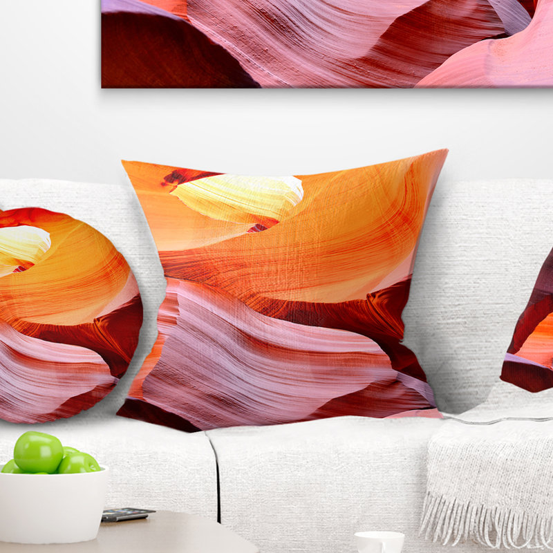 Landscape Reversible Throw Pillow, 16" x 16", Throw Pillow